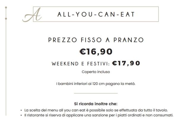 menu pranzo