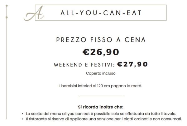 menu cena